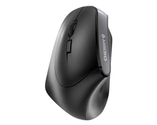 Mouse Wireless Ergonomic Cherry MW 4500, 1200 DPI (Negru)