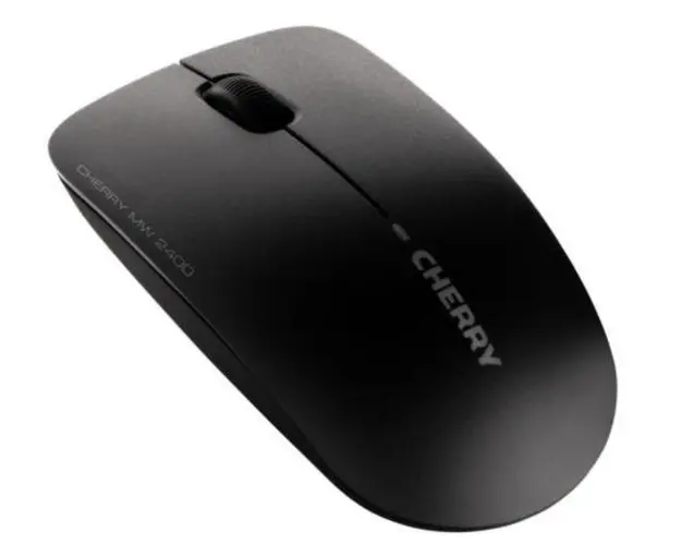 Mouse Wireless Optic CHERRY MW 2400, 1200 DPI (Negru)