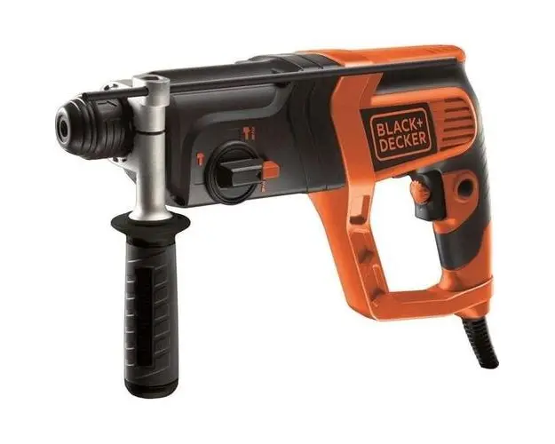 Ciocan pneumatic rotopercutor Black & Decker KD975KA-QS, SDS Plus, 980 rpm, 710 W, 1.8 J (Negru/Portocaliu)