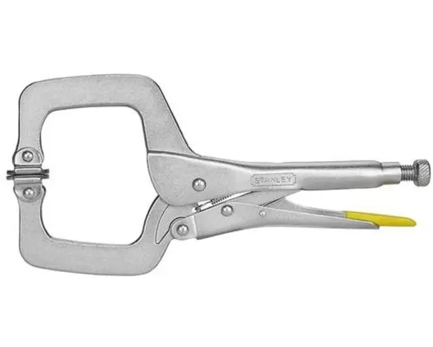 Cleste cu autoblocare Stanley 0-84-816, Varf tip menghina, 185 mm