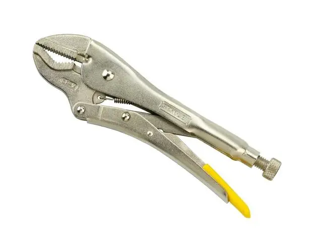 Cleste cu blocare cu varf in V Stanley 0-84-814, 225 mm