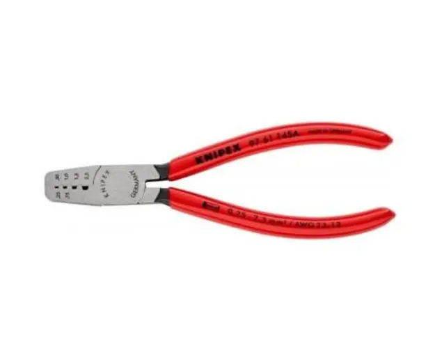 Cleste de sertizat ferule 145mm Knipex
