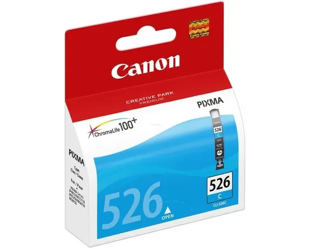 Cartus cerneala Canon CLI-526C, acoperire 520 pagini (Cyan)