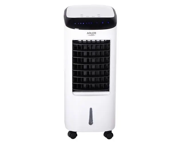 Racitor de aer 3-in-1 Adler 7922, 65 W, 3 viteze, Oscilatie, Umidificare, Rezervor 6 l (Alb)