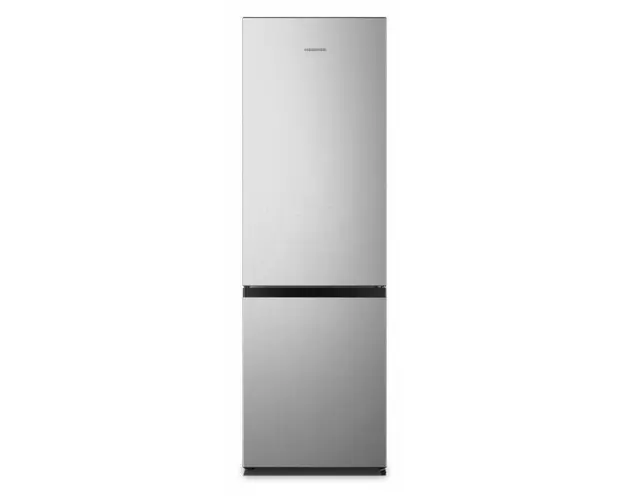 Combina frigorifica Heinner HC-HS269SE++, Static, 269 L, Termostat reglabil, Iluminare LED, Usi reversibile, H 180 cm (Argintiu)