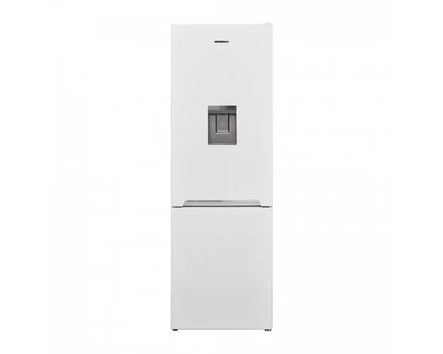 Combina frigorifica Heinner HC-V2701WDE++, 268 l, Less Frost, Clasa E, Dozator apa, Control mecanic, Iluminat LED, H 170 cm (Alb)