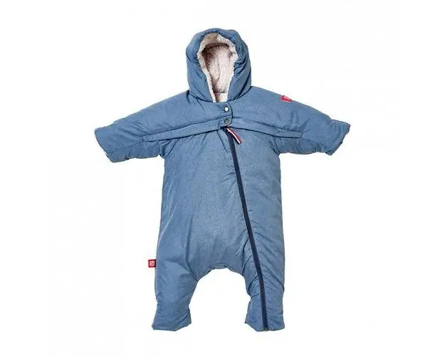 Combinezon Red Castle T-zip 6-12 luni Bleu China