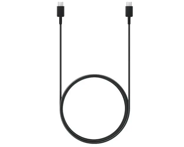 Cablu date Samsung EP-DX510JBEGEU, USB Type-C la USB Type-C, 1.8m, 20V 5V (Negru)