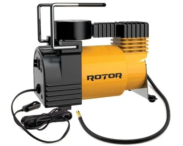Compresor auto Rotor RY-5020B, tensiune alimentare 12V, 10 bar / 150 psi, 30 l/min(Galben/Negru)