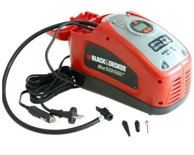 Compresor de aer Black&Decker ASI300-QS, 13 L/min, 12 V, 11 Bari