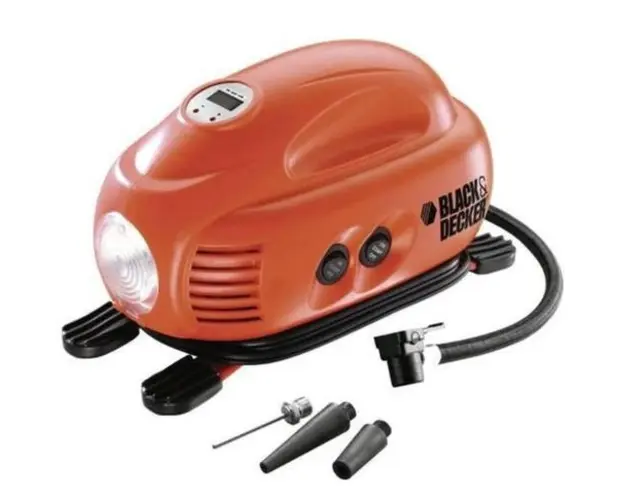 Compresor de aer Black&Decker ASI200-XJ, 9 L min, 12 V, 8 BAR