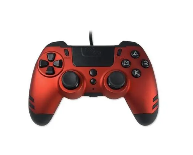 Controller cu fir Steel Play MetalTech (Rosu)