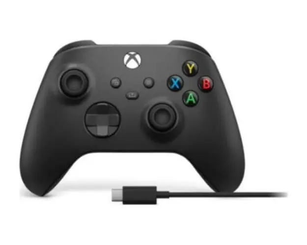 Controller Microsoft Xbox Series X Wireless + cablu USB Type-C (Negru) 