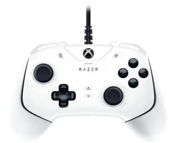 Controller Razer Wolverine V2 Mercury pentru Xbox Series X/S (Alb/Negru)