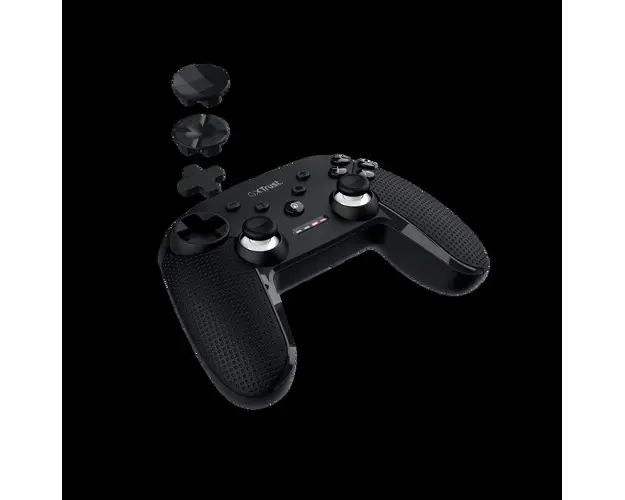Controller Wireless Trust GXT WS 542 Muta, Bluetooth/USB/2.4GHz, Multiplatforma, Vibratii (Negru)