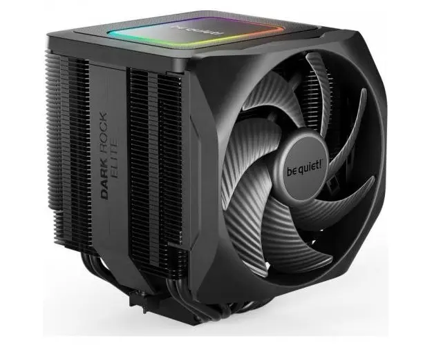 Cooler CPU be quiet! Dark Rock Elite, 1x 135mm, 2000 rpm, iluminare RGB, PWM (Negru)