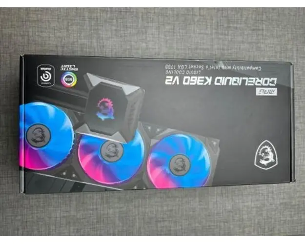 Cooler CPU MSI MPG CORELIQUID K360 V2, Iluminare RGB 