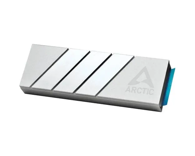 Cooler pasiv Arctic M2 Pro, Aluminiu, Montare pe SSD (Alb)