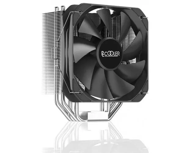 Cooler CPU PCCOOLER Paladin 400, 1x130 mm, 1600 rpm, PWM (Negru/Alb)