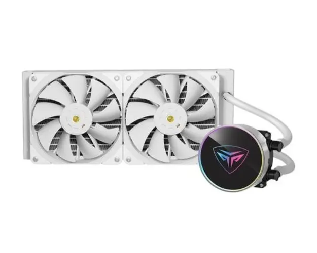 Cooler CPU PCCOOLER PD240S WH, 2x120 mm, 1850 rpm, PWM (Alb)