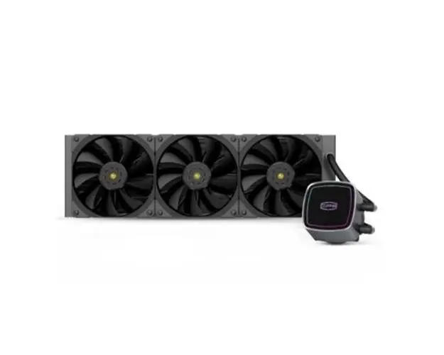 Cooler CPU PCCOOLER DE360 BK, 3x120 mm, 1850 rpm, PWM (Negru)