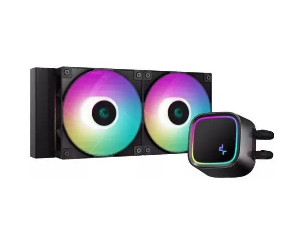 Cooler CPU Deepcool LE520, 2 x 120mm, cu racire lichida, iluminare aRGB