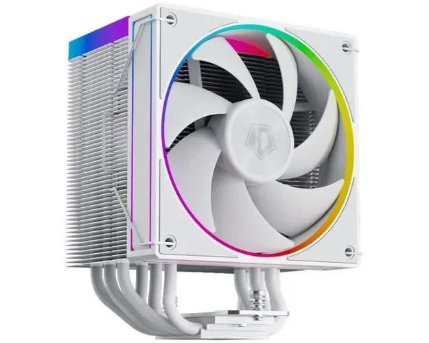 Cooler CPU ID-Cooling FROZN A610 ARGB, 1x 120mm, 2000 rpm, PWM, iluminare aRGB (Alb)