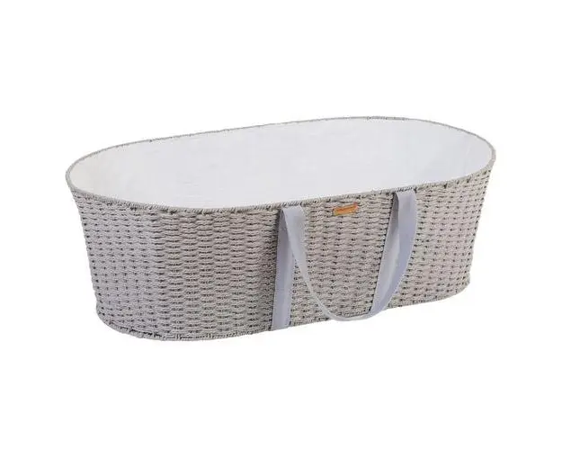 Cos bebe Childhome Moise cu saltea, Gri