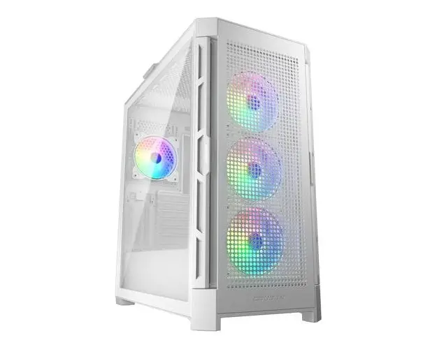 Carcasa Cougar Duoface PRO RGB, Middle Tower, Fara sursa, ATX, E-ATX (Alb)