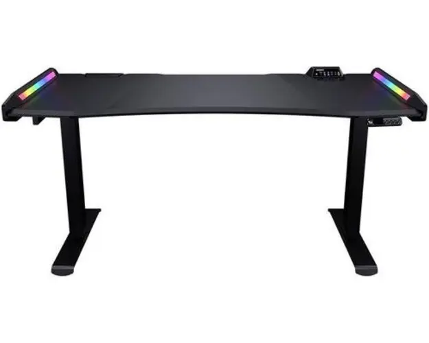 Birou Gaming Cougar E- MARS, Inaltime reglabila (Negru)
