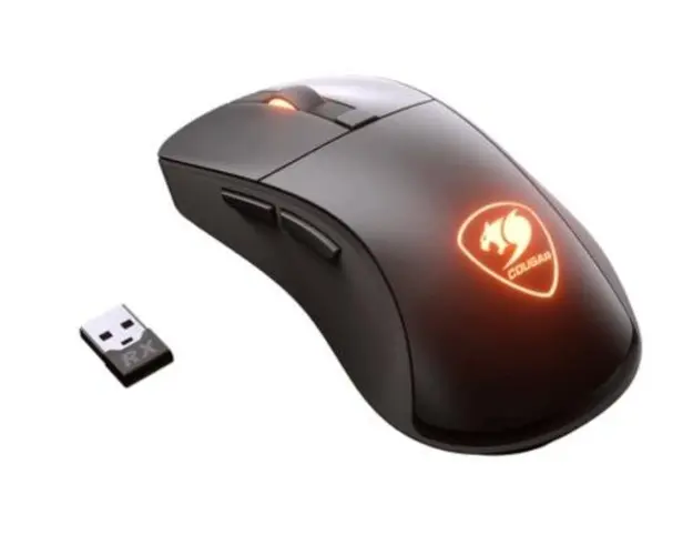 Mouse Optic Cougar SURPASSION RX, USB Wireless/USB, 7200 dpi (Negru)