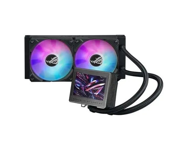 COOLER CPU AIO ASUS ROG RYUJIN III 240 ARGB, Racire cu lichid, Display LCD 3.5inch (Negru)