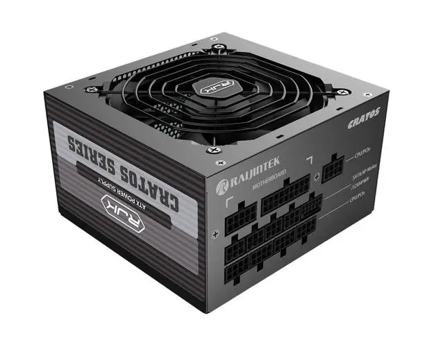 Sursa Raijintek Cratos 1200, ATX, 80+ GOLD, 1200W, 1x 120mm, PCIe 5.0, Full Modulara (Negru)