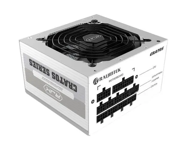 Sursa Raijintek Cratos 1200, ATX, 80+ GOLD, 1200W, 1x 120mm, PCIe 5.0, Full Modulara (Alb)