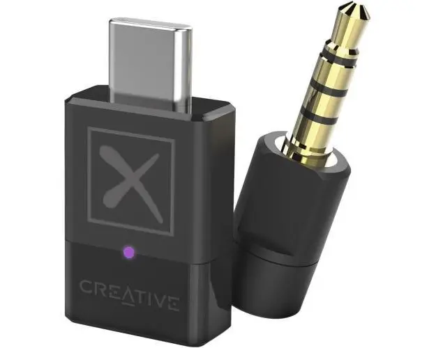 Adaptor Bluetooth Creative BT-W4, USB Type-C (Negru)