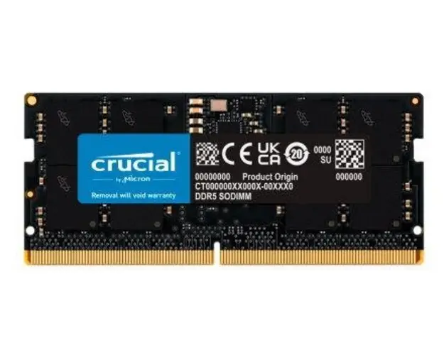 Memorie Laptop Crucial, 16GB, DDR5, 4800MHz, CL40, 1.1V