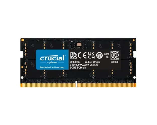 Memorie laptop SO-DIMM Crucial, 8GB, DDR5-5600MHz, CL46