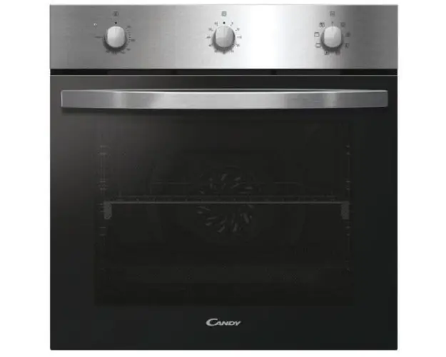 Cuptor incorporabil Candy FIDC X602, Electric, 65 L, Grill, Ventilator (Inox)