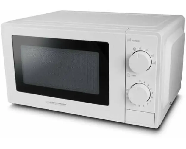 Cuptor cu microunde Esperanza EKO011W, 1100 W, 20 L (Alb) 