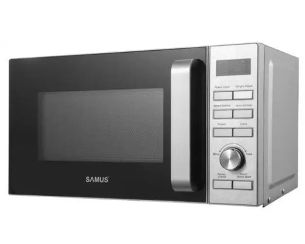 Cuptor cu microunde Samus SMC-20DX1, 20 L, 700 W (Argintiu)