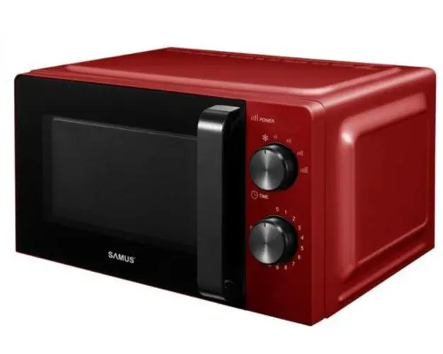 Cuptor cu microunde Samus SMC-20MR1, 20 L, 700 W (Rosu)