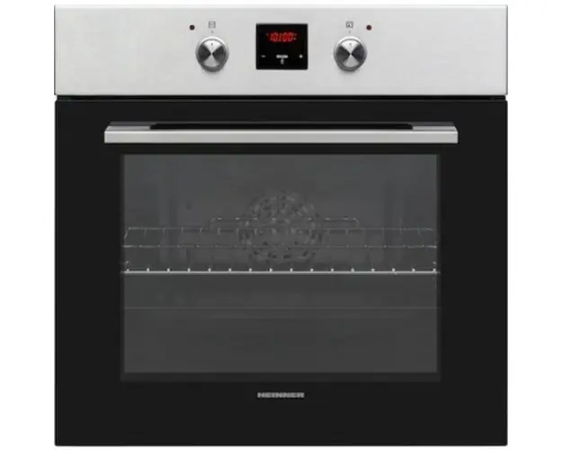 Cuptor incorporabil HeinnerHBO-V659GCDRC-IX, Electric, 69 L, Grill, Functie dezghetare (Negru/Inox)