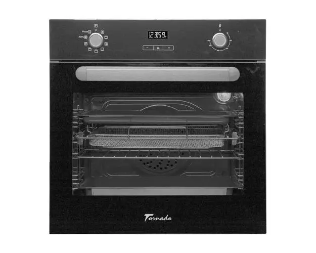 Cuptor incorporabil Tornado SIMPHONY, 73 L, 9 Functii, Timer, Curatare Hidrolitica (Negru)