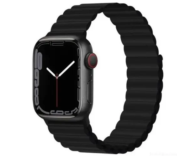 Curea smartwatch Devia Deluxe Series Sport 3 Magnet pentru Apple Watch 38 mm / 40 mm / 41 mm (Negru)