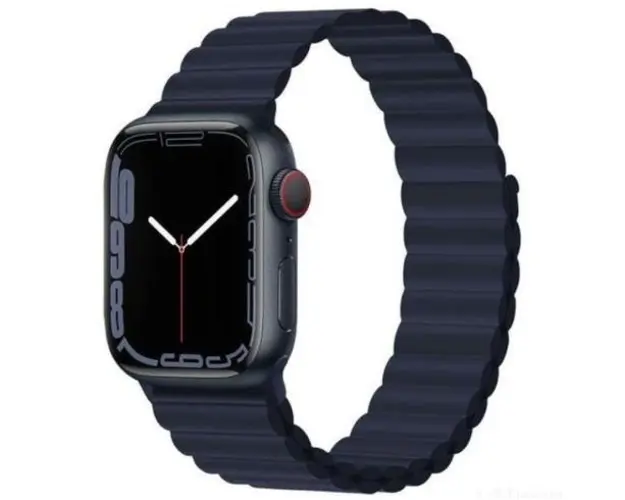 Curea smartwatch Devia Deluxe Series Sport 3 Magnet pentru Apple Watch 38 mm / 40 mm / 41 mm (Indigo)