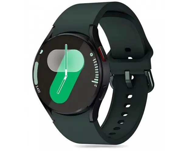 Curea Tech-Protect Silicone pentru Samsung Galaxy Watch7 / Watch FE / Watch6 / Watch5 / Watch4 Series, Verde