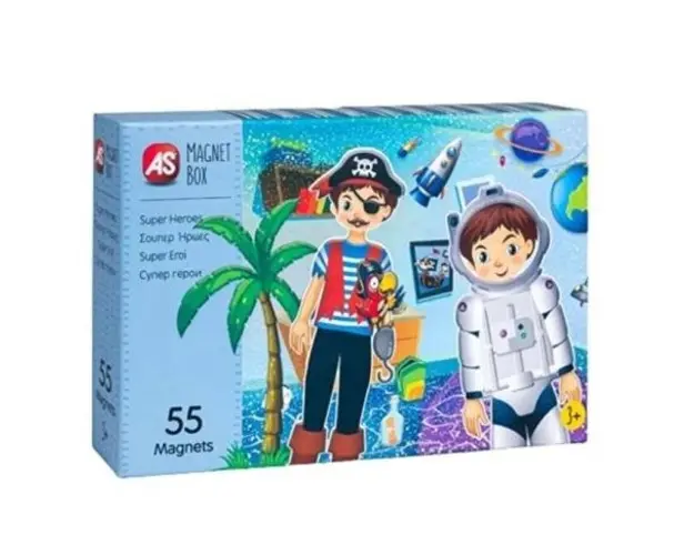 Cutie magnetica As - Super eroi