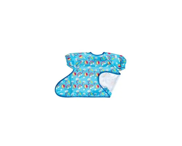 Baveta maneci scurte cu ventuze - Norisori pufosi