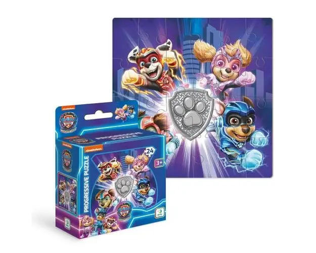 Puzzle Patrula Catelusilor: Supereroi (24 piese)