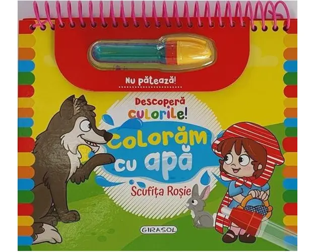 Descopera culorile! Scufita Rosie